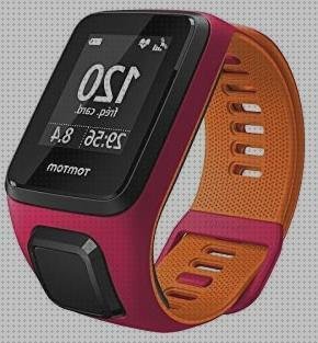 Opiniones de los 20 mejores Relojes Gps Tomtom Runner 3 Rosas Naranjas